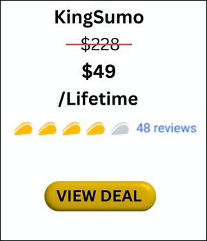 KingSumo pricing