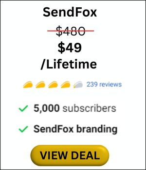 SendFox pricing