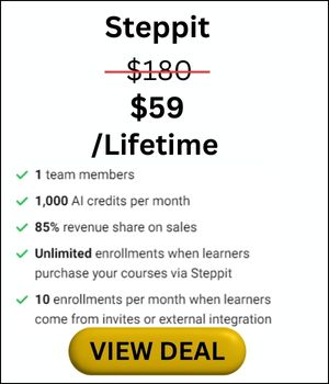 Steppit pricing
