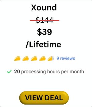 Xound pricing