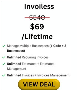 invoiless pricing