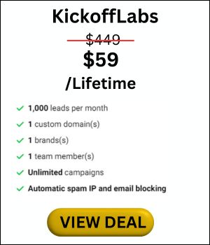 kickofflabs pricing
