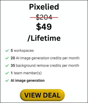 pixelied pricing