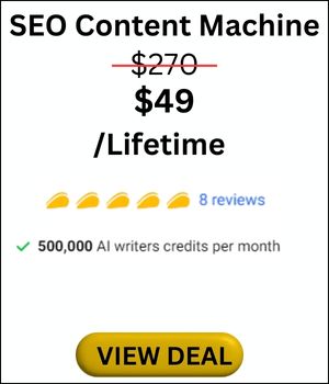 seo content machine pricing